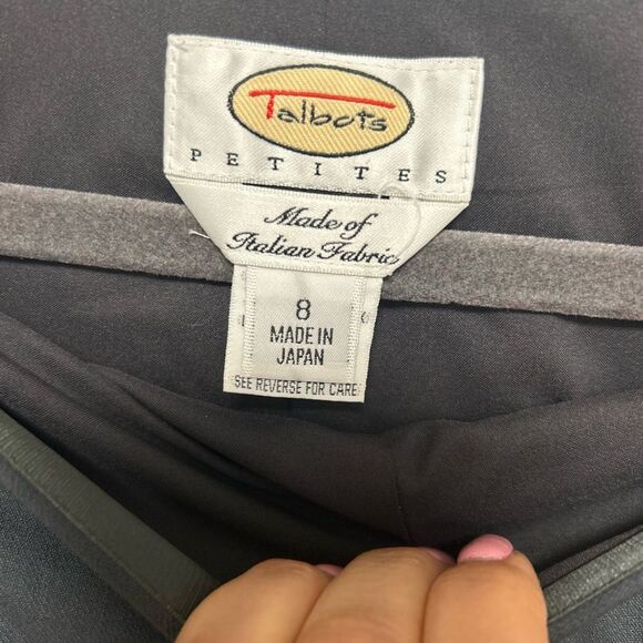 Talbots Petite Women’s Dress Wool Pants Size 8 - Picture 3 of 13